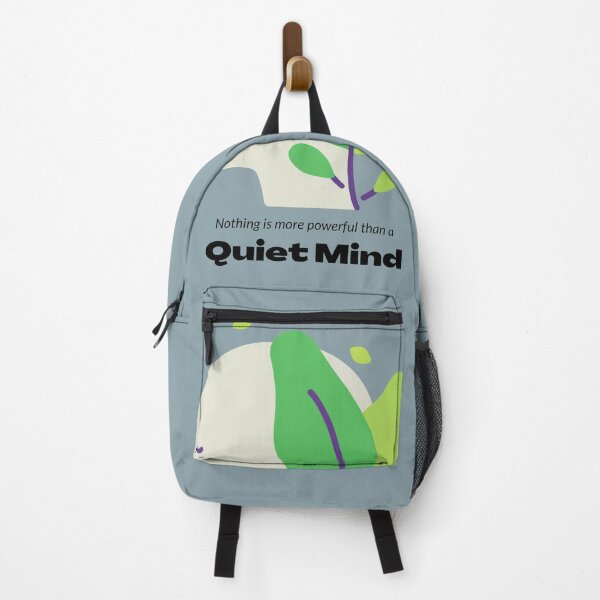 Item preview, nothing is more powerful than a quiet mind designed and sold by DareRabbit.