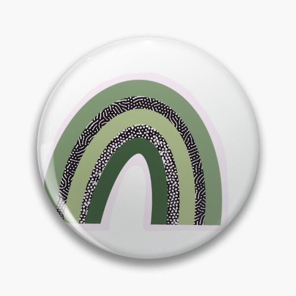 Item preview, Green Textured Rainbow designed and sold by MeLeighaGDesign.