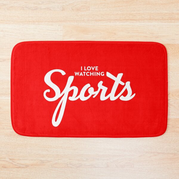 Item preview, "I love watching sports" statement designed and sold by TrueType.
