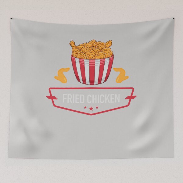 Item preview, I Love Fried Chicken Funny Food designed and sold by GINIART.