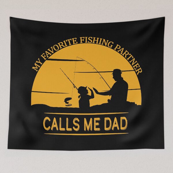 Item preview, My Favorite Fishing Partner Calls Me Dad designed and sold by david parry.