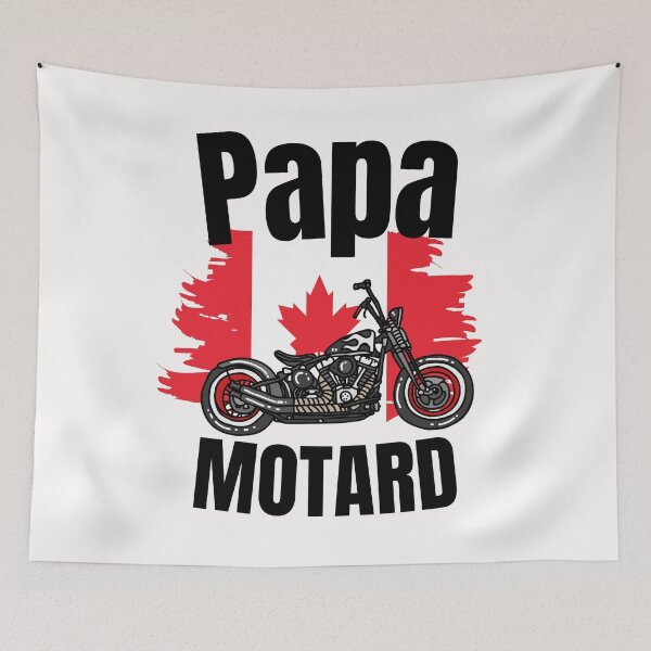 Item preview, daddy biker canadian flag designed and sold by JaMatt1983.