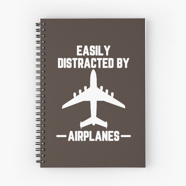 Item preview, Easily Distracted By Airplanes #4 designed and sold by SalahBlt.
