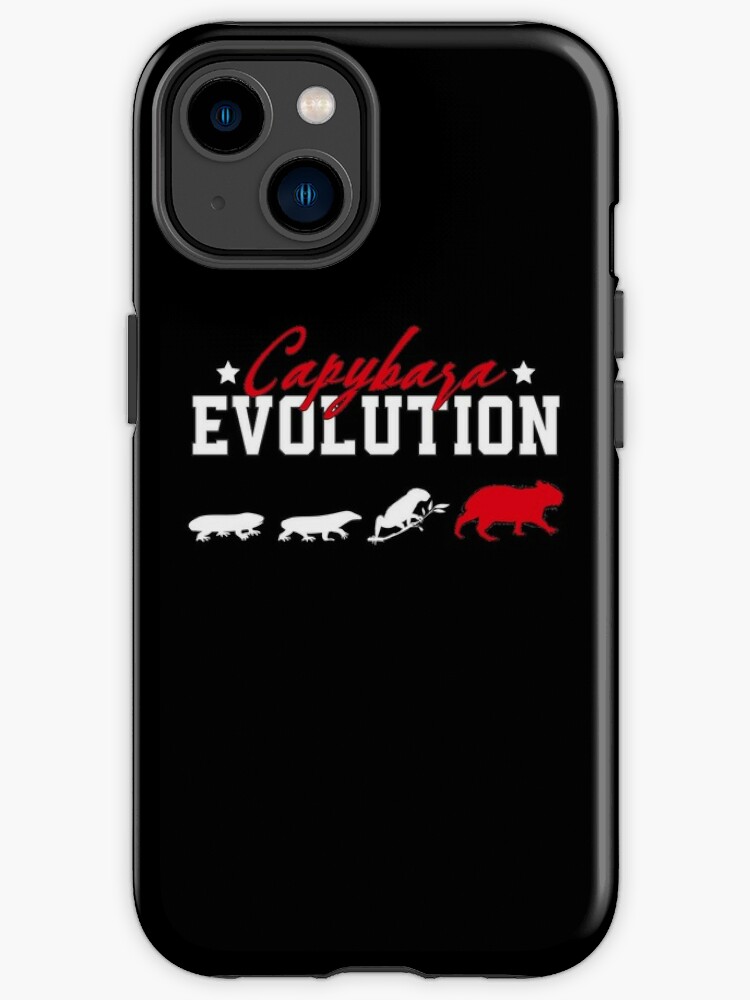 Funda de iPhone «Evolución del carpincho Capibara roedor capibara» de  besTmanuFacture | Redbubble