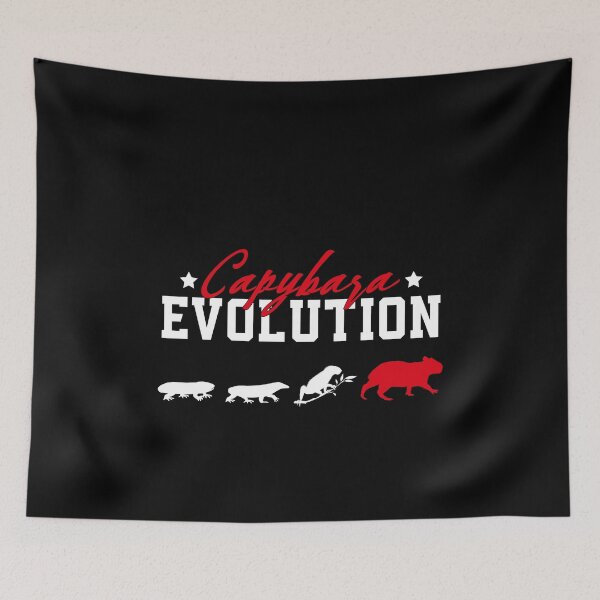 Item preview, Capybara Evolution Capybaras Lover Rodent Water designed and sold by besTmanuFacture.