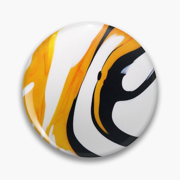 Item preview, Abstract Art Tiger stripes Gold Black Pattern Design designed and sold by luvvvvvit.
