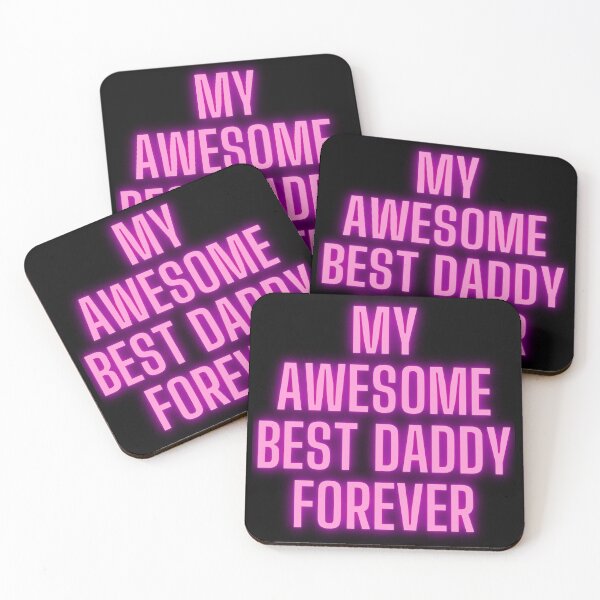 Item preview, My awesome best daddy forever designed and sold by DesignBoulevard.