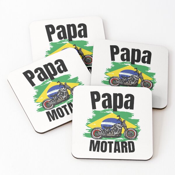 Item preview, brazilian flag biker dad designed and sold by JaMatt1983.