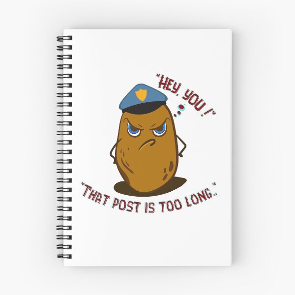 Item preview, Potato Police - Funny Potato designed and sold by BaldingSnail.