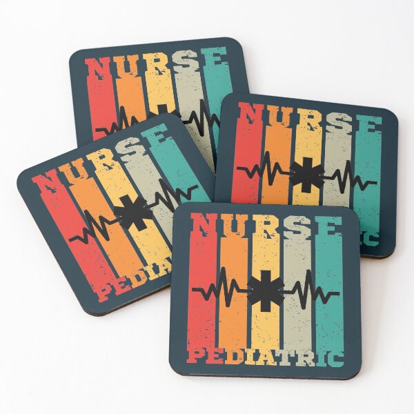 Item preview, Pediatric Nurse Vintage Rainbow designed and sold by DebbisPalette.