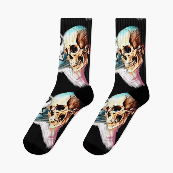 Item preview, I love rock and roll skull color art designed and sold by DarkDesign69.