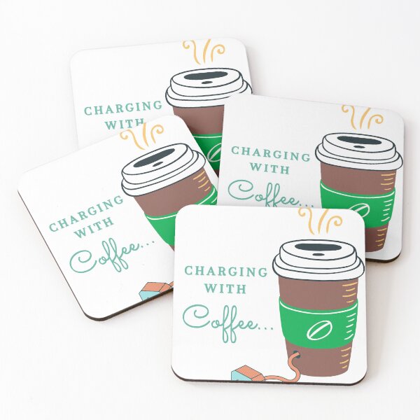 Item preview, Charging with Coffee | Coffee Charging  designed and sold by aanyyyaaa.