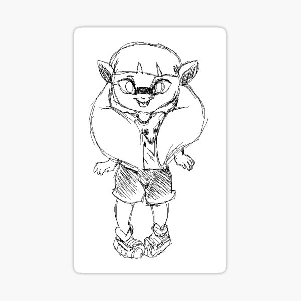Splatoon Inkling Sticker By Kyousuke Redbubble Splatoon Inkling Sticker By Kyousuke Redbubble