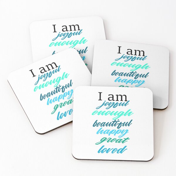Item preview, I Am Enough, Happy, Loved designed and sold by Morana5.