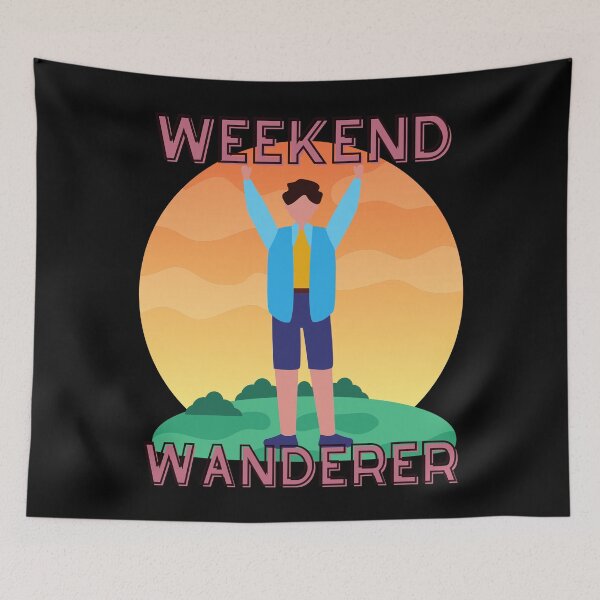 Item preview, Weekend Wanderer designed and sold by The Long's Way Home.