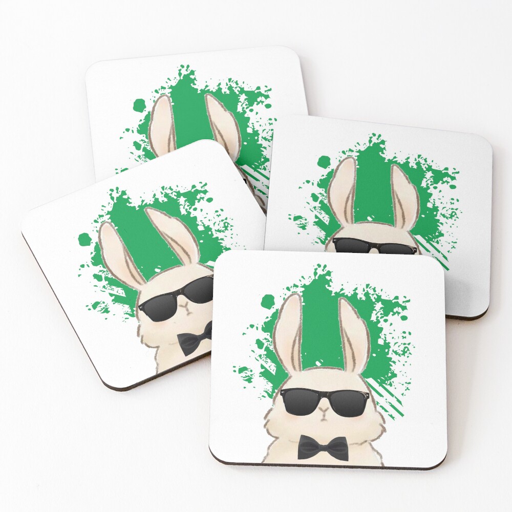 Item preview, Coasters (Set of 4) designed and sold by BLACKCONE.