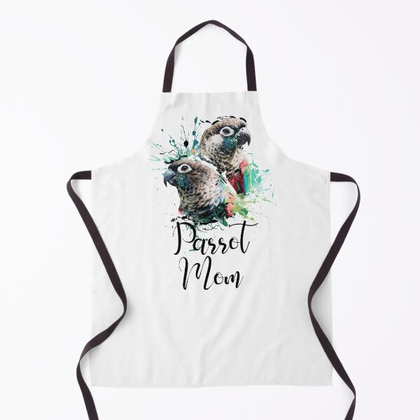 Item preview, Color Splatter Crimson Bellied Conure Parakeet Parrot Mom White designed and sold by Alienphysique.