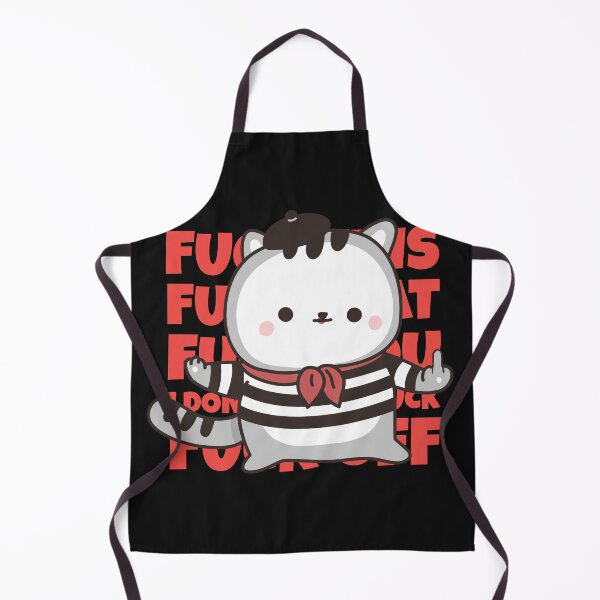Item preview, gatito francés vete a la mierda kawaii lindo diseño designed and sold by PabsCellaneous.