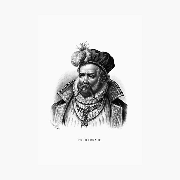 Item preview, Tycho Brahe Portrait designed and sold by warishellstore.