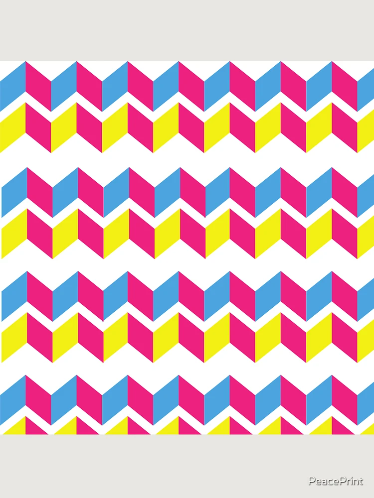 Thumbnail 6 of 6, Premium Oversized Sweatshirt, Symmetrical Triangle Pattern designed and sold by PeacePrint.