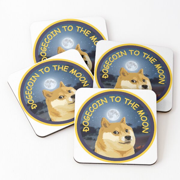 Item preview, Dogecoin to the moon designed and sold by OldManDoge.