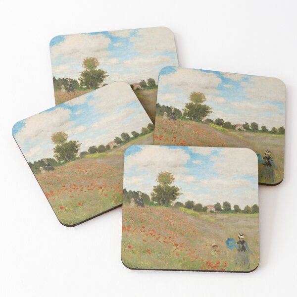 Item preview, Poppy Field (1873) - Claude Monet designed and sold by SALON DES ARTS.