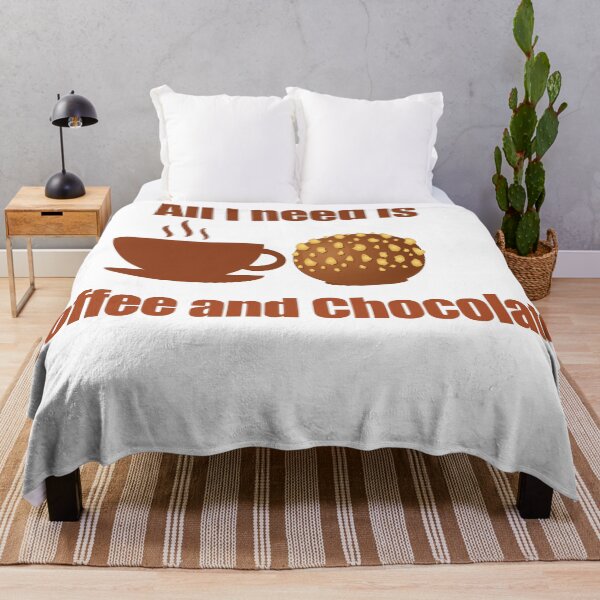 Item preview, All I Need is Coffee and Chocolate designed and sold by Yasmine khalifa.