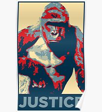 Harambe: Gerechtigkeit Poster