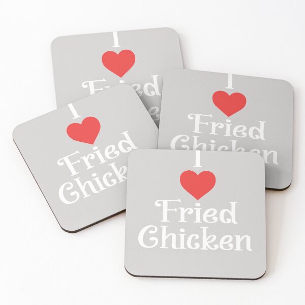 Item preview, I Love Fried Chicken Funny Food designed and sold by GINIART.