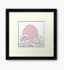 TIDAL Framed Print