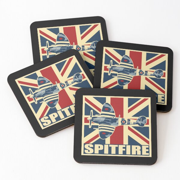 Item preview, Supermarine Spitfire Fighter  Aircraft RAF Plane WW2 Aeroplane Obama Hope designed and sold by DigitalBadger.
