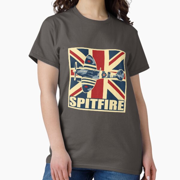Item preview, Supermarine Spitfire Fighter  Aircraft RAF Plane WW2 Aeroplane Obama Hope designed and sold by DigitalBadger.