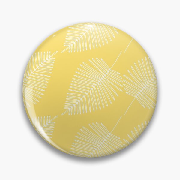 Item preview, Modern yellow leaf pattern  designed and sold by ArtishbyLisa.