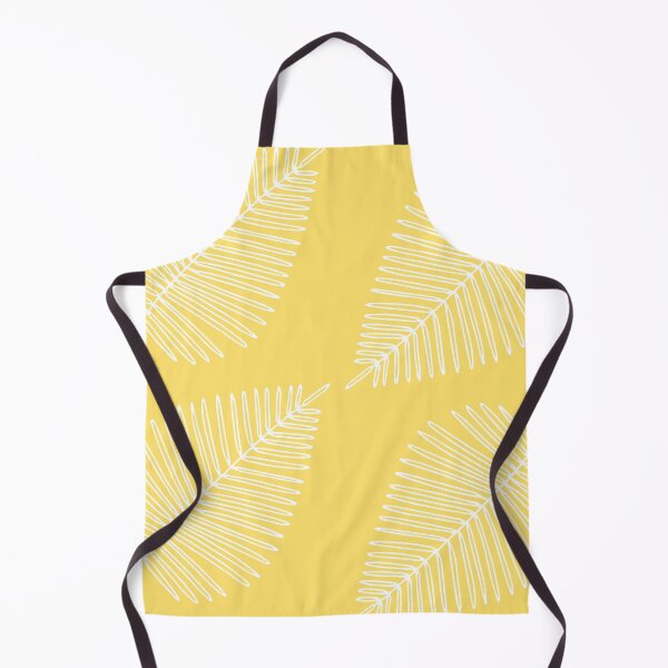 Item preview, Modern yellow leaf pattern designed and sold by ArtishbyLisa.
