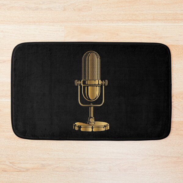 Item preview, Podcast Vintage Mic  designed and sold by artdesignforyou.