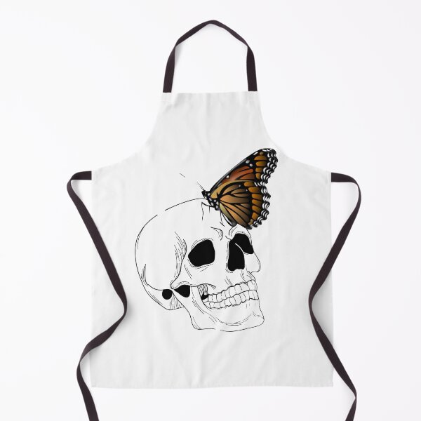 Item preview, skull and butterfly designed and sold by Phiiilo.