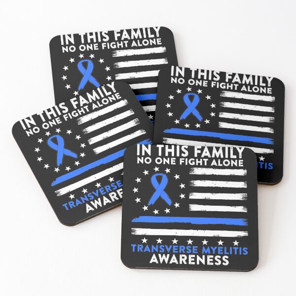 Item preview, In This Family No One Fights Transverse Myelitis Alone American Betsy Ross Flag designed and sold by deputylove.