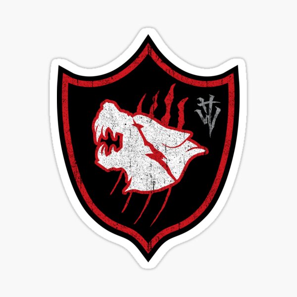 Item preview, Hound Wolf (Chest Symbol) designed and sold by huckblade.