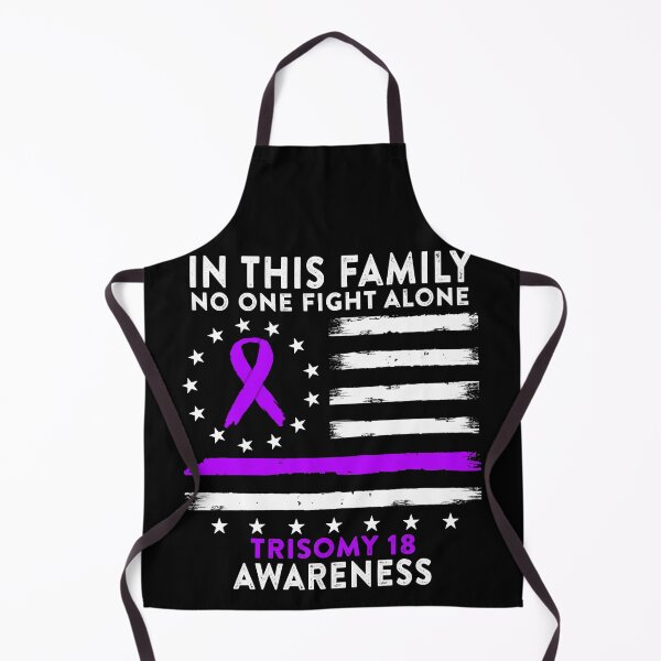 Item preview, In This Family No One Fights Trisomy 18 Alone American Betsy Ross Flag designed and sold by deputylove.