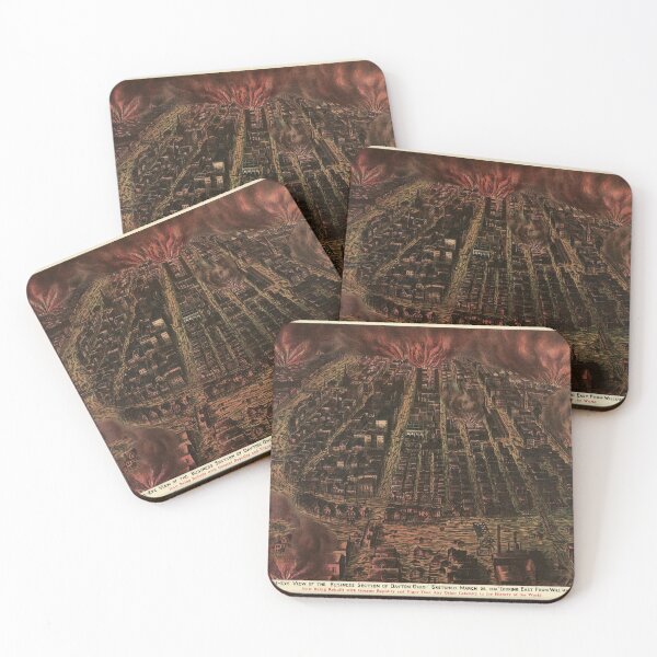 Item preview, Sección comercial de Dayton, Ohio (1913) designed and sold by allhistory.