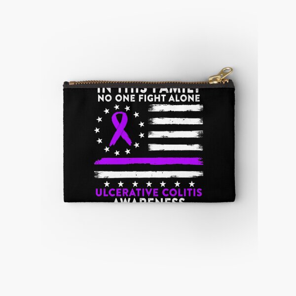 Item preview, In This Family No One Fights Ulcerative Colitis Alone American Betsy Ross Flag designed and sold by deputylove.