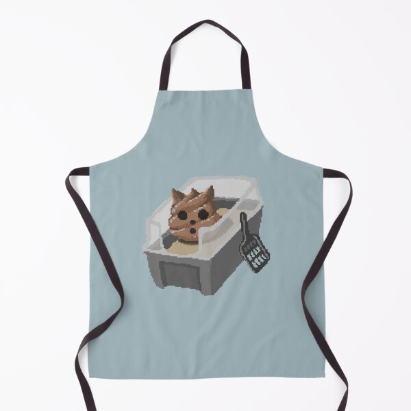 Item preview, Caca de gato Pixel Litterbox designed and sold by Louie Patlingrao.