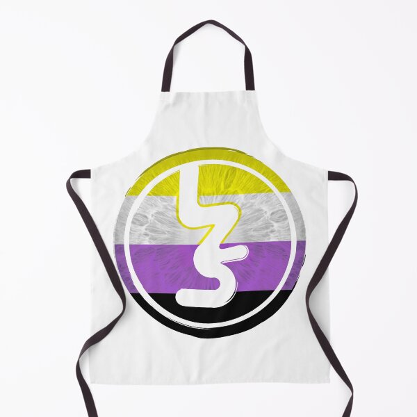 Item preview, LOLZOSAURUS PRIDE MONTH (NON-BINARY) designed and sold by Gaytriarchy.