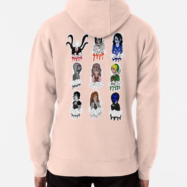 Creepypasta White Hoodie - GLJ