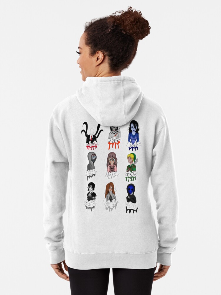 Creepypasta Girl Pullover Hoodie for Sale by activepassion