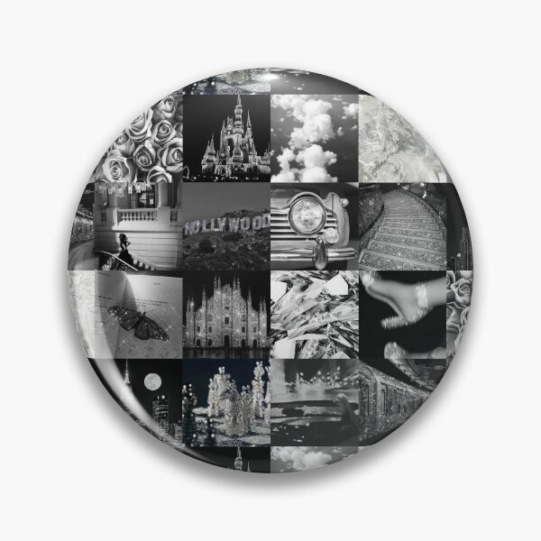 Item preview, Silver Aesthetic Collage designed and sold by ViviChill.