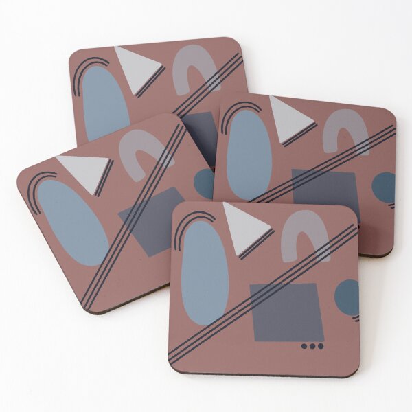Item preview, Abstract Shapes designed and sold by Moon Fern Vintage.