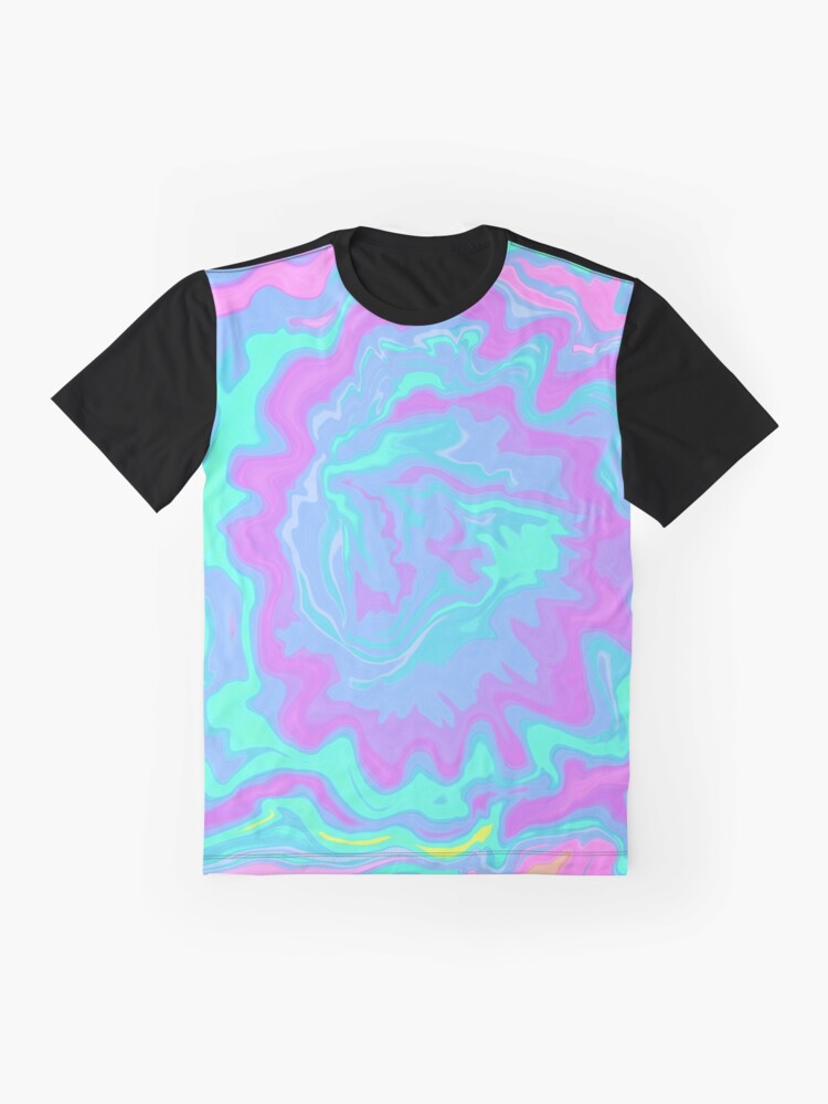 neon tie dye | Graphic T-Shirt