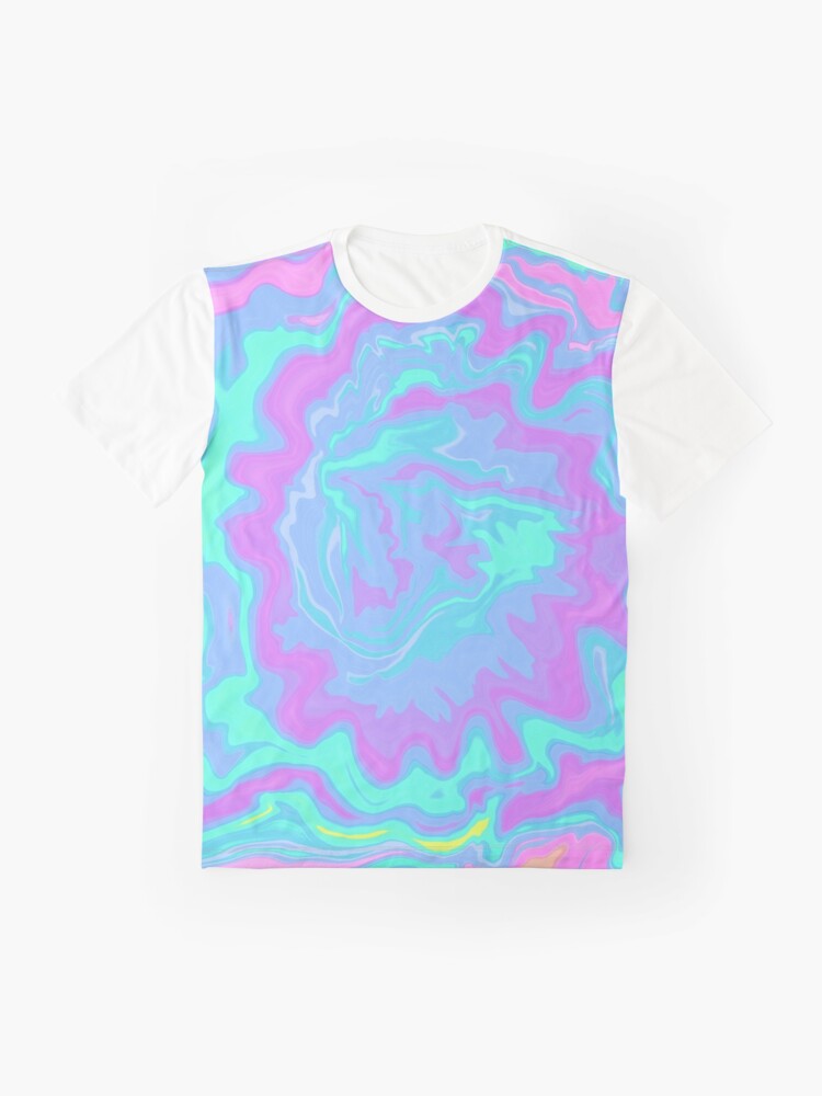 neon tie dye  Graphic T-Shirt for Sale by Ellen Lambert