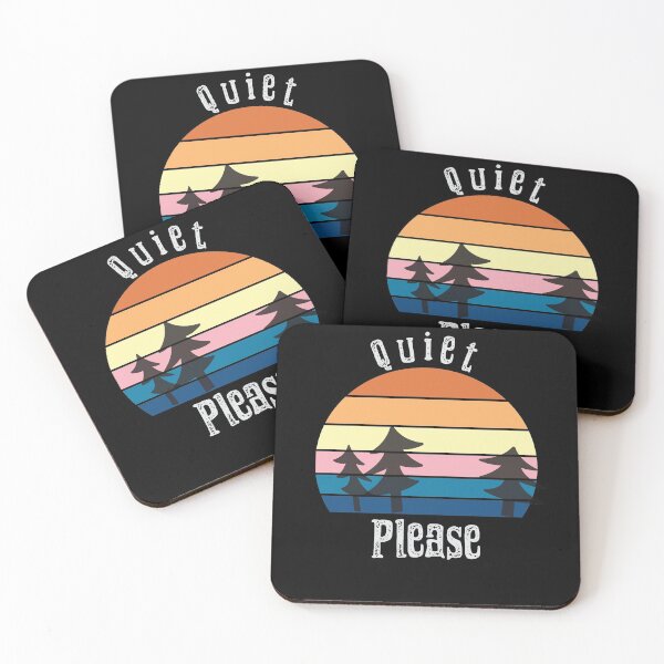 Item preview, Quiet Please designed and sold by Fiona-Lynn Designs.